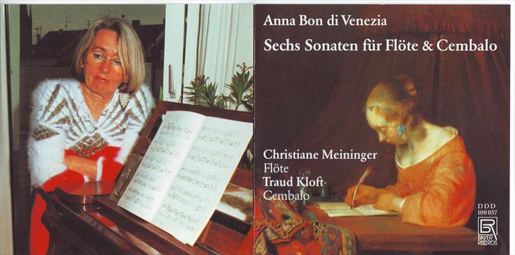 Bon di Venezia, Anna ok. 1740 - po 1767 - Meininger,Kloft - Sechs Sonaten Fr Flte  Cembalo - 00 - Front.jpg