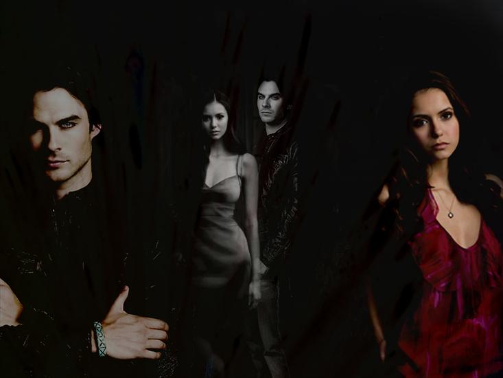 tapety pamiętniki wampirów - Elena-Damon-3-the-vampire-diaries-12729210-1024-768.jpg