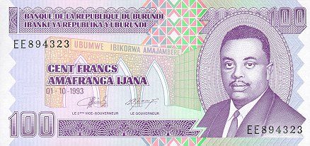 Pieniądze świata - Burundi - frank b....jpg