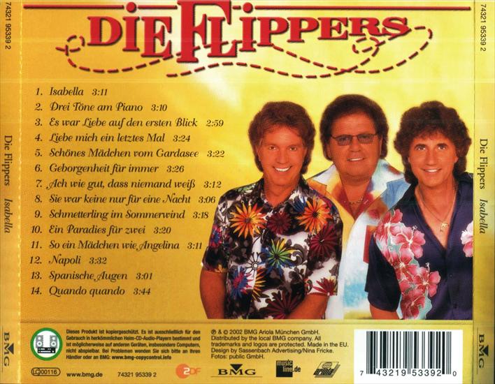 Die Flippers - Isabella - 2002 - Die Flippers - Isabella - back.jpg