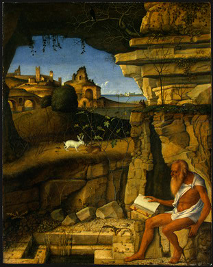Bellini, Giovanni 1430-1516 - BELLINI,G. SAINT JEROME READING, 1480-1490, NGW.JPG