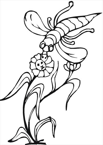 kolorowanki 2 - bee-is-eating-coloring-page.gif