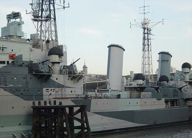 Londyn - Krążownik HMS Belfast3 - Belfast 6.jpg