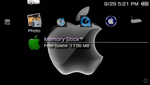 Motywy na PSP - Apple Theme.jpg