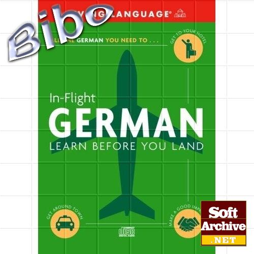 rozmowy, listy itd - In-Flight German- Learn Before You Land AUDIO Book.jpg