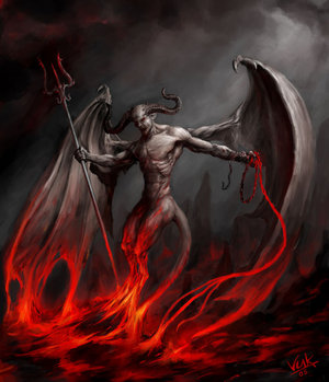 mroczne - devil_borning_from_the_flame__by_chevsy.jpg