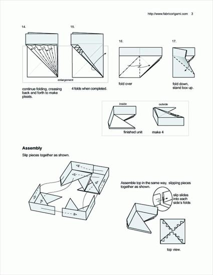 Magazyn skrzynek origami japoński - 207531786.gif