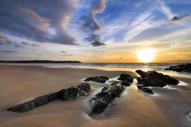 XL the best - Woolacombe Sands at Sunset, Devon, England.jpg