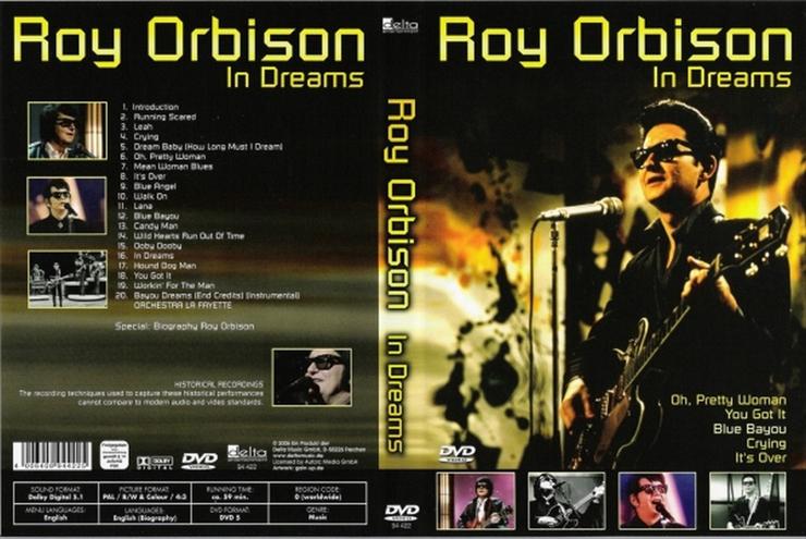 OKŁADKI DVD -MUZYKA - Roy Orbison - In dreams.jpg