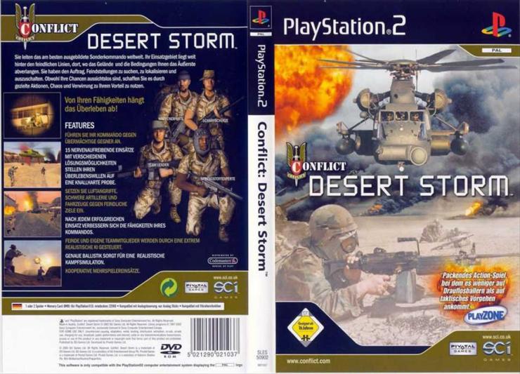 Okladki na gry ps2 - Conflict_Desert_Storm_Dvd_German_pal-cdcovers_cc-front.jpg