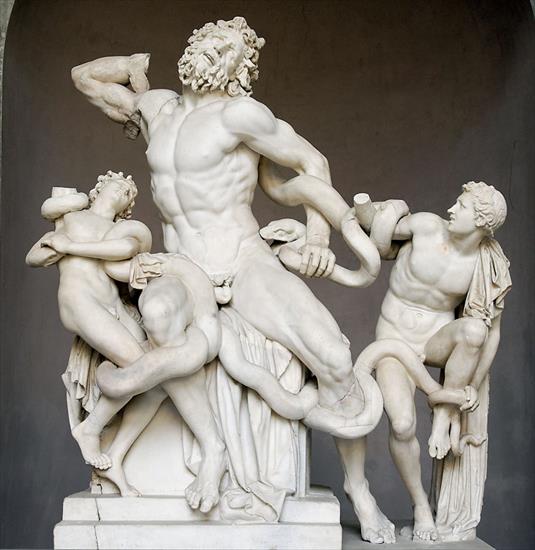 Starożytna Grecja, rzeźba i rzeźbiarze, obrazy - Grehell-Laocoon1.jpg