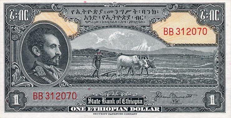 Banknoty Etiopia - EthiopiaP12b-1Dollar-1945_f.jpg