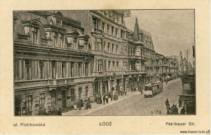 archiwa fotografia miasta polskie Łódź - ul. Piotrkowska.jpg