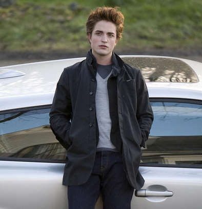 Robert Pattinson-Edward Cullen - robert-pattinson-shiny-volvo-twilight.png