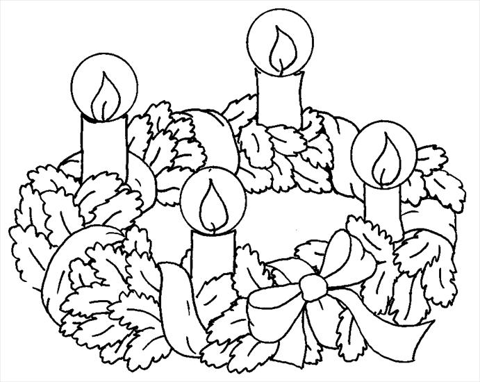 Boże Narodzenie - wieniec adwentowy.gif