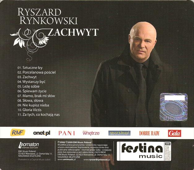 Ryszard Rynkowski - Zachwyt 2009 - Ryszard Rynkowski - Zachwyt 2009..jpg