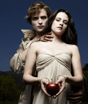 Edward i Bella - ew-robert-bella-apple.gif