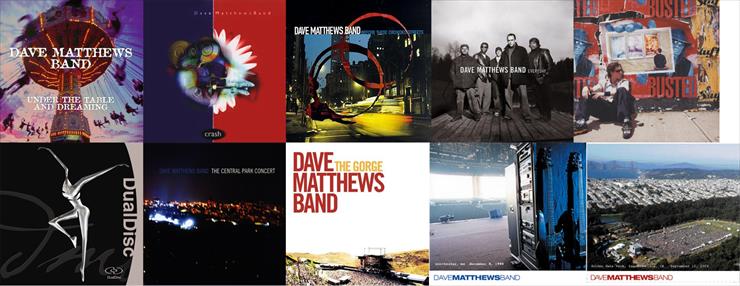 Dave Matthews Band - DMBAlbums1.jpg