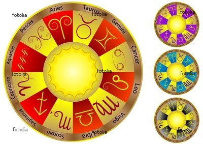 Zodiaki tarczowe - Zodiac signs on various color glossy circles  Cristopher.jpg