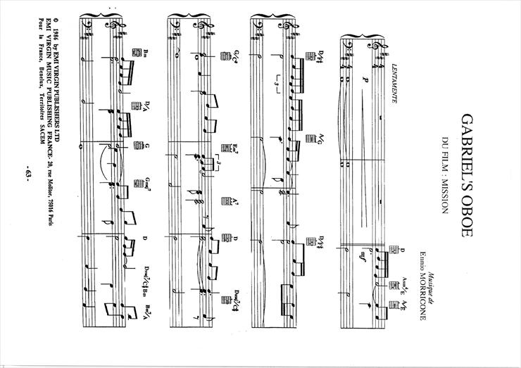 na organy - Ennio Morricone-Misja w D-dur org. tonacja str.11.tif