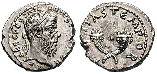 Rzym starożytny -... - 3-20. Imperator Caesar Gaius Pescennius Niger Iustus Augustus uzurpator 193 - 194 r.jpg