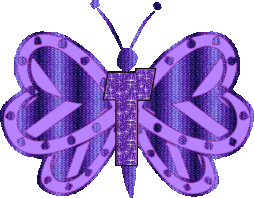 PURPLE BUTTERFLY - Purple Butterfly T.gif