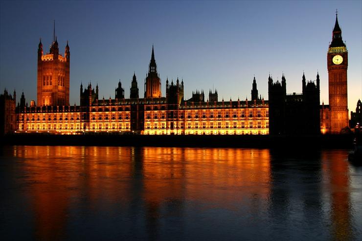 TAPETY ZNANE MIEJSCA ŚWIATA - London Palace of Westminster -UK.jpg