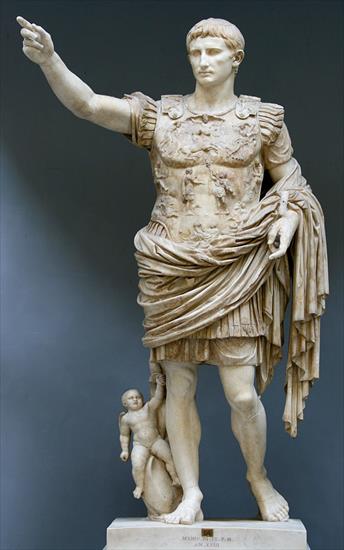 Historia sztuki - rzeźba - obrazy - RZYM-Augustus.jpg