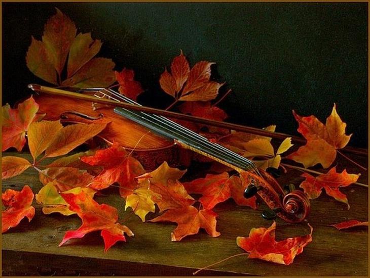 Jesień - skrzypce i liscie jesienne.jpg