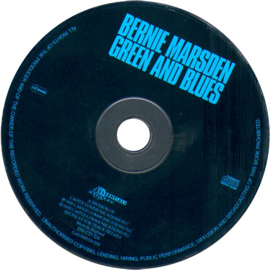 Green And Blues - Bernie Marsden - Green And Blues CD.jpg