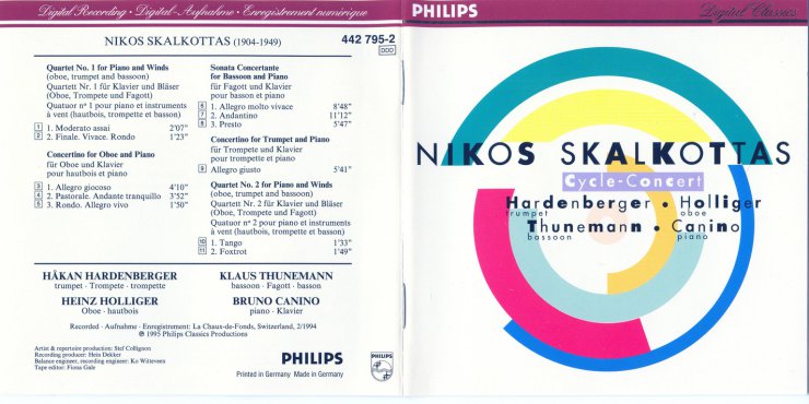 Skalkottas - Concertino for oboe  piano - Bruno Canino, piano - Heinz Holliger, oboe OGG - cover.jpg