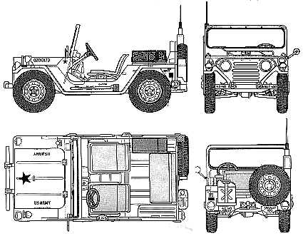 Samochody - AM General M151A2 Mutt.bmp