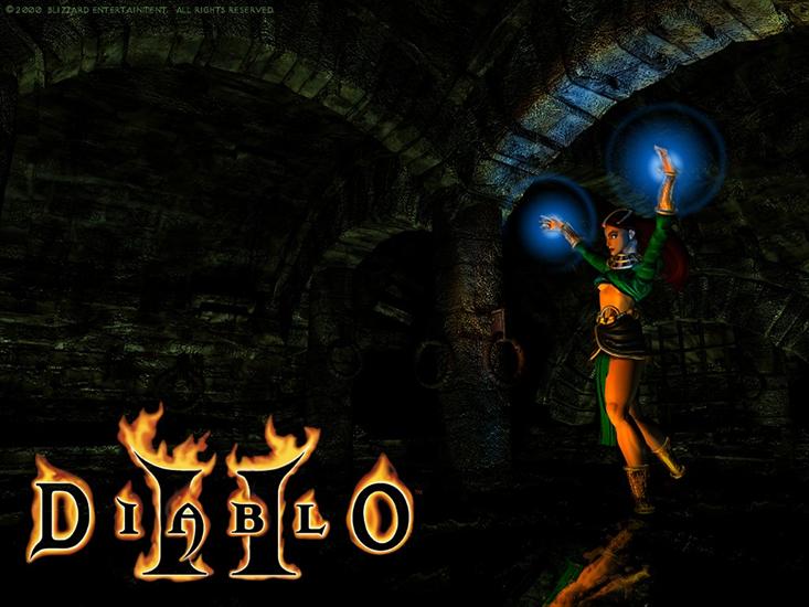 Tapety - Diablo 2- Czarodziejka 3.jpg