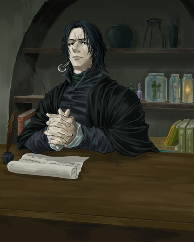 Śmierciożercy i Lord Voldemort - Snape.jpg