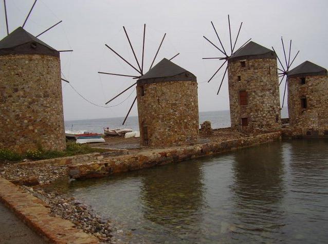 Wiatraki - wiatraki z greckiej wyspy Chios.jpeg