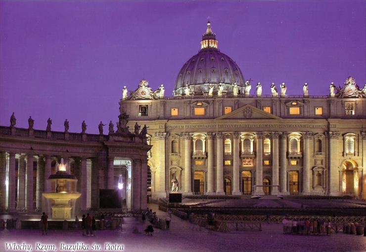 Bazyliki i katedry Europy - Rzym,Bazylika św.Piotra 1.jpg