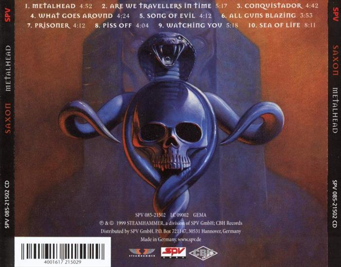 14 - Saxon - 1999 - Metalhead 192 - Saxon_metalhead-back.jpg