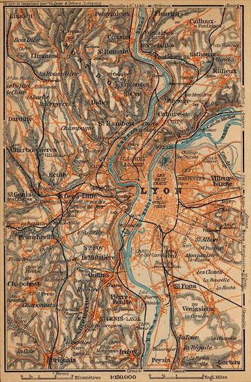 Francja 1914 - mapy i plany - lyon environs.jpg