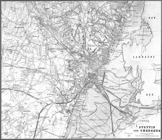 mapy miast Polska_Niemcy_Kresy - Stettin - Mapa Szczecina i okolic 1879 - wysoka rozdzielczo9CE6.jpg