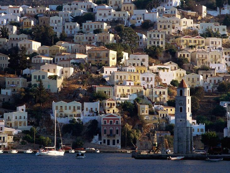 Grecja - Harbor Town of Yialos, Island of Symi, Greece.jpg