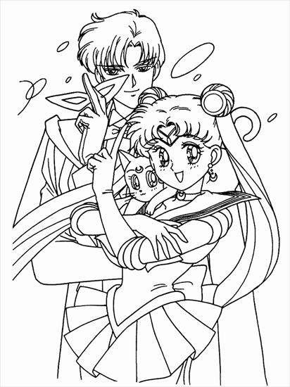 Kolorowanki Sailor Moon1 - Coloring 107.gif
