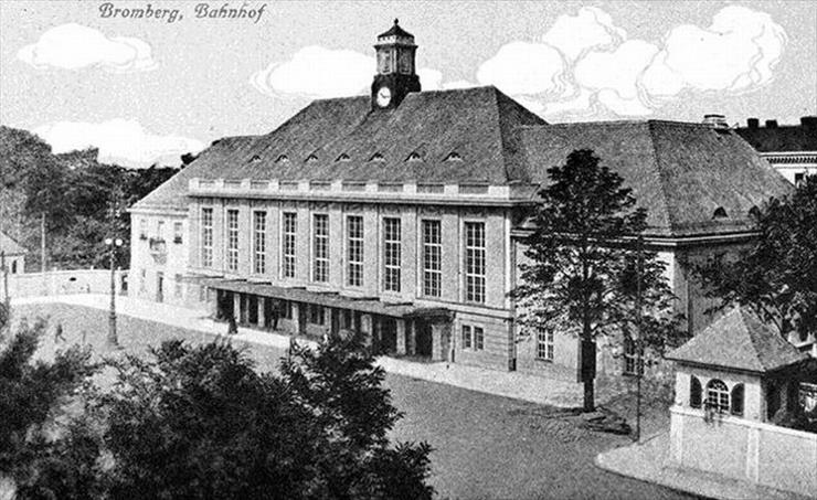 Budynki Użyteczności Publicznej - Bydgoszcz,Dworzec Kolejowy w 1914 r..jpg