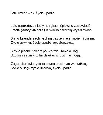 Brzechwa Jan - Jan Brzechwa - Życie upadłe.JPG