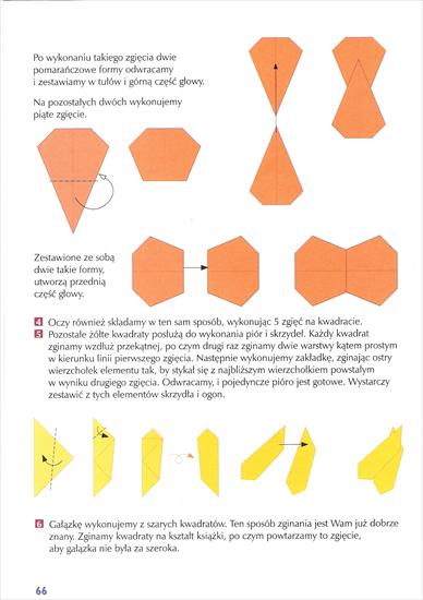 origami płaskie z kwadrata - sowa na gałęzi origami płaskie z kwadrata 2.jpg