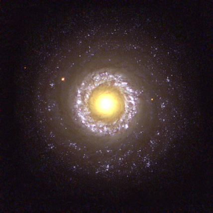 Kosmos - Seyfert_Galaxy_NGC_7742, Galaktyka Jajko sadzone.jpg