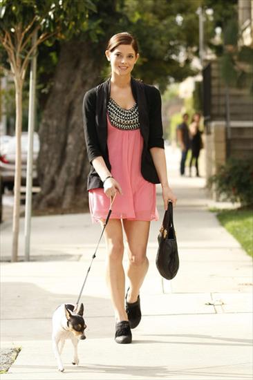 Ashley Greene - Twilight star Ashley Greene cute pink dress b7CJAelc3G6l.jpg